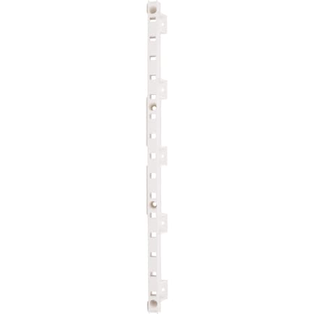 Hardware Resources Quick Tray 1In. White Pilaster Bulk Packed B500-00